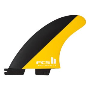 FCS II MICK FANNING TRI BLACK/MANGO