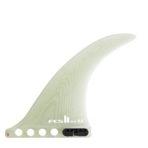 WHIP PG SINGLE LONGBOARD FIN (CLEAR)